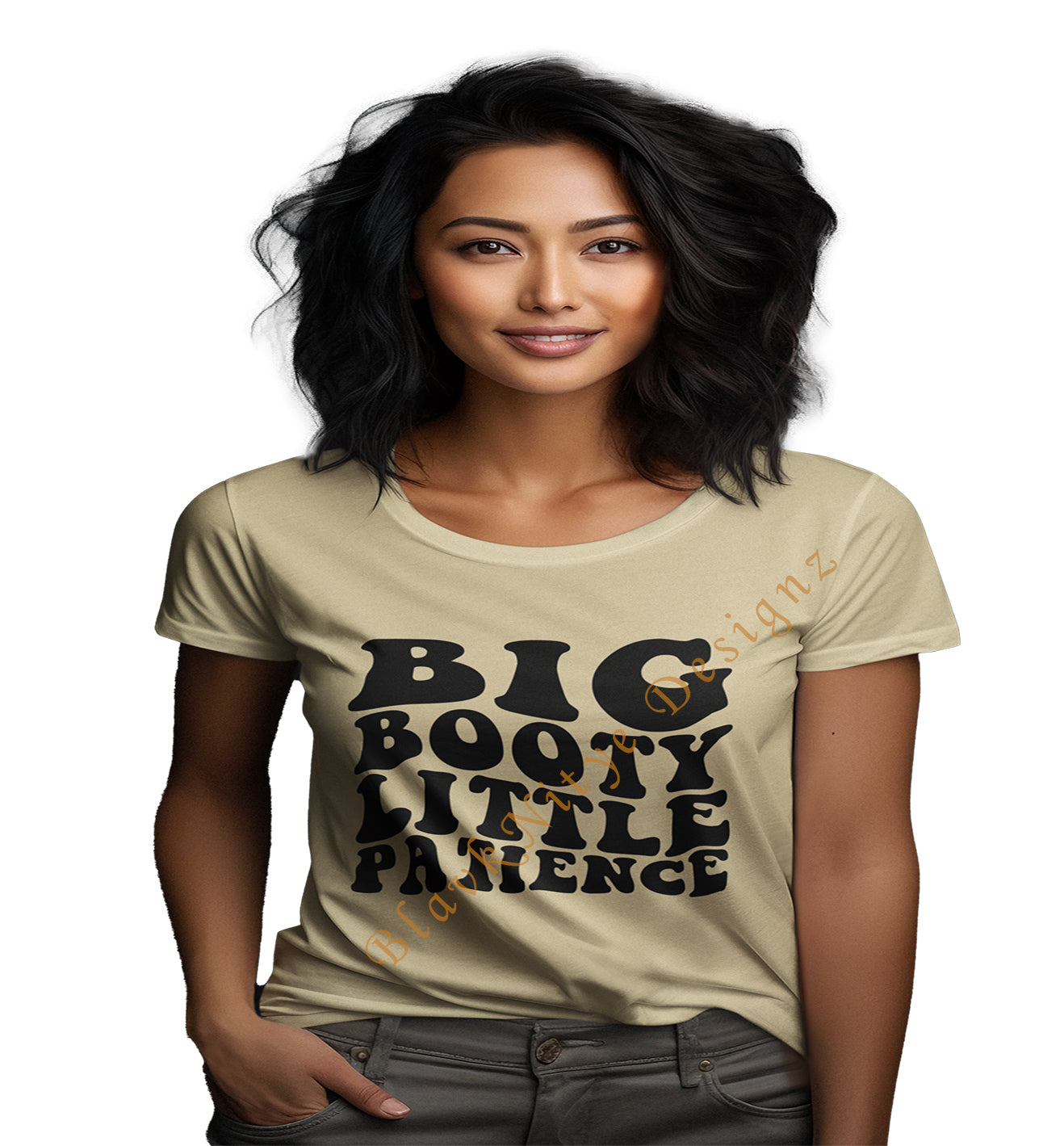 Big Booty Little Patience Women T-Shirt