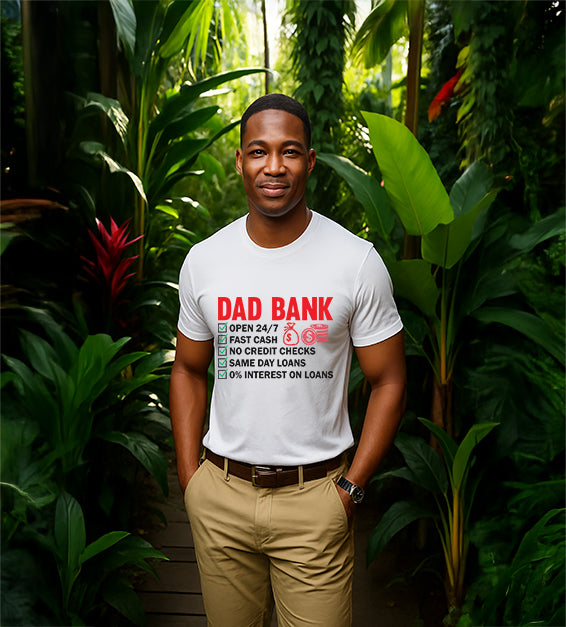 DAD BANK Men’s T-Shirt