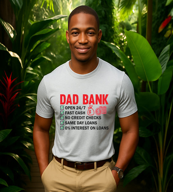 DAD BANK Men’s T-Shirt
