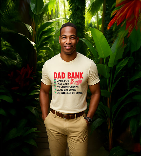 DAD BANK Men’s T-Shirt