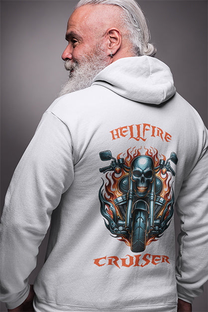 Hellfire Cruiser Biker Hoodie