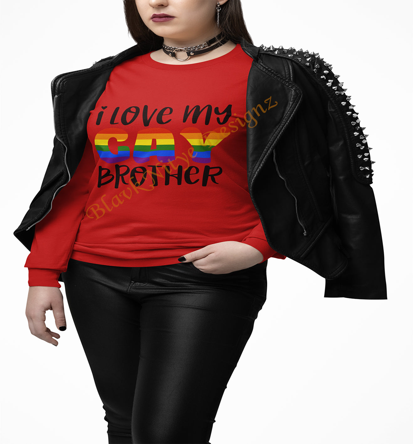 I Love My Gay Brother Women T-Shirt
