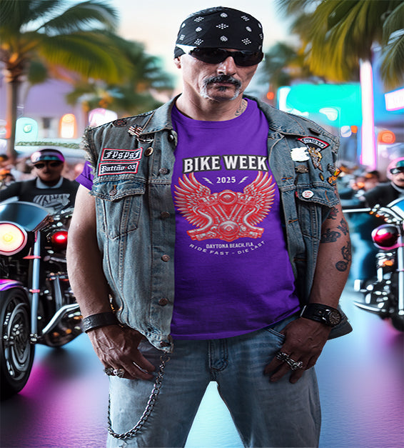 Iron Wings: Ride Fast Die Last Men's Tee