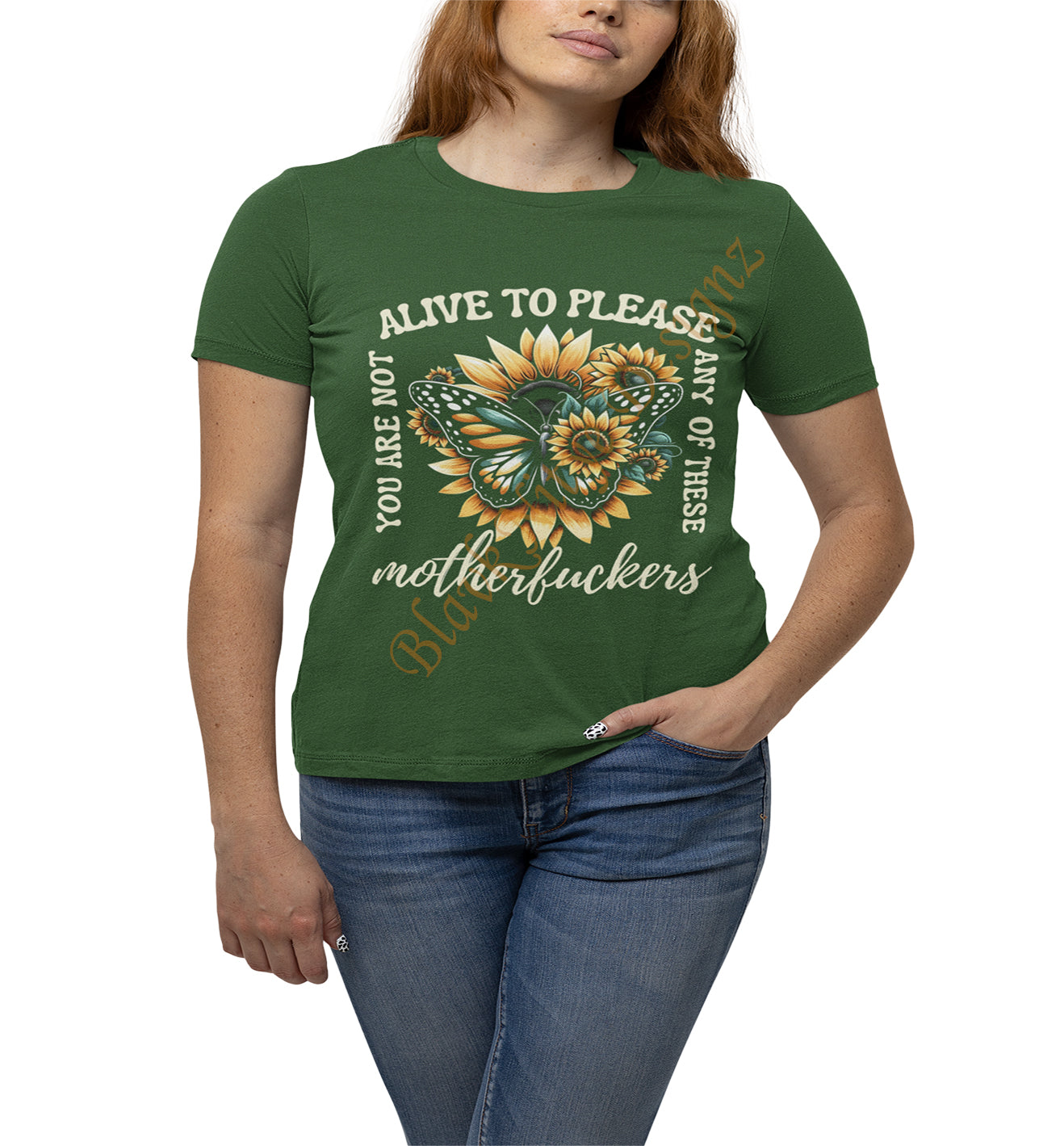 You Are Not Alive To Please Any Of These Motherfuckers Women T-Shirt