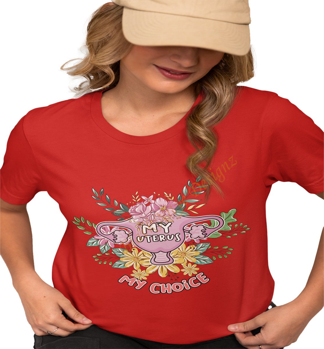 My Uterus, My Body, My Choice Women Graphic Tee - BlavkNitye Designz