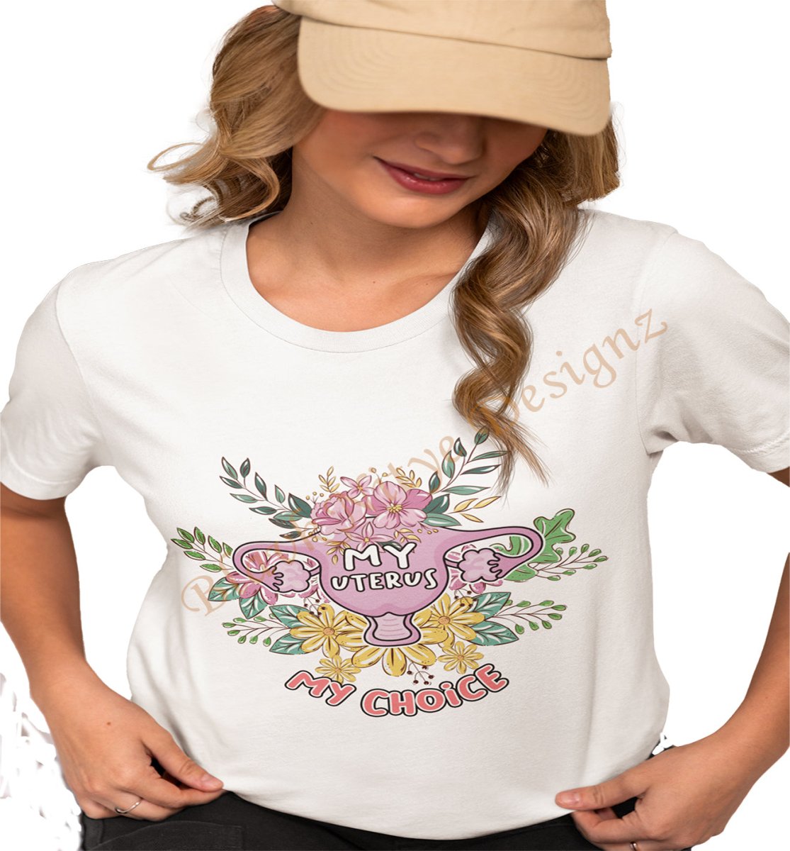 My Uterus, My Body, My Choice Women Graphic Tee - BlavkNitye Designz