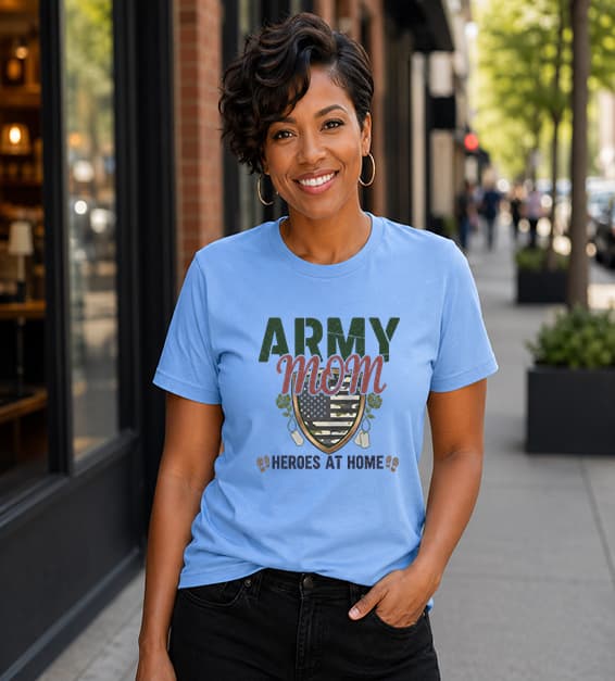 Army Mom-Heroes At Home T-Shirt