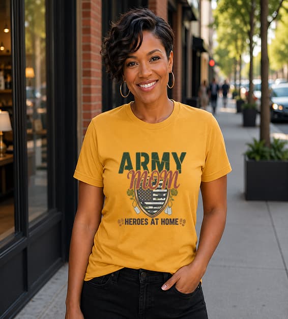Army Mom-Heroes At Home T-Shirt