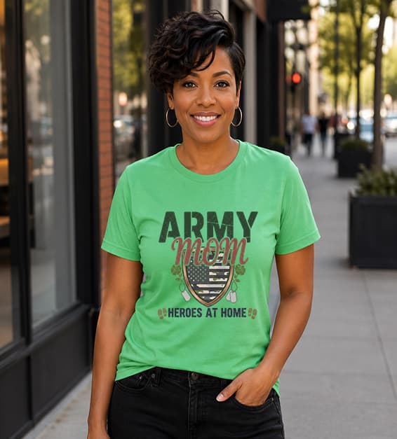 Army Mom-Heroes At Home T-Shirt