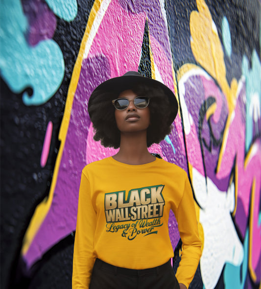 Black Wall Street T-Shirt | Legacy of Wealth & Power