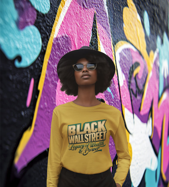Black Wall Street T-Shirt | Legacy of Wealth & Power
