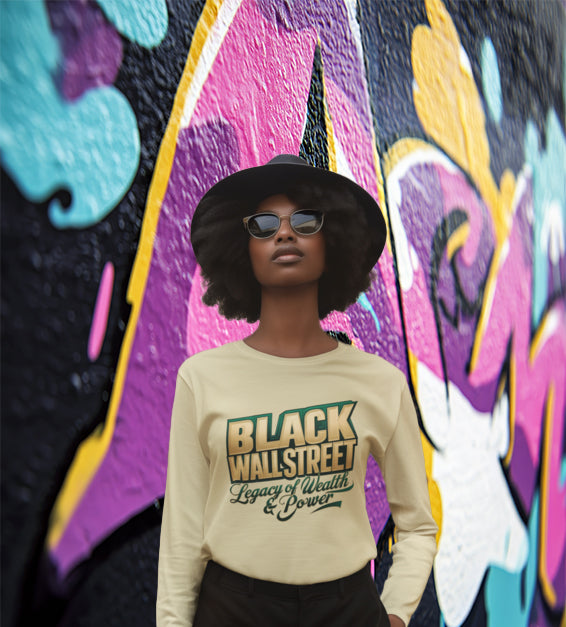Black Wall Street T-Shirt | Legacy of Wealth & Power