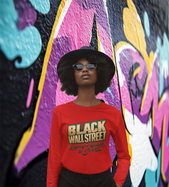 Black Wall Street T-Shirt | Legacy of Wealth & Power