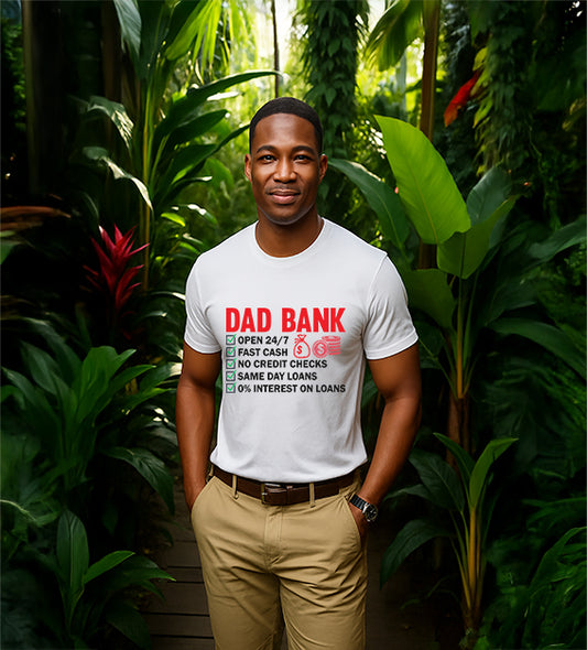 DAD BANK Men’s T-Shirt