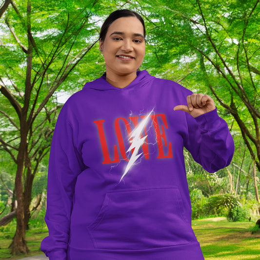 Electric Love Women Hoodie