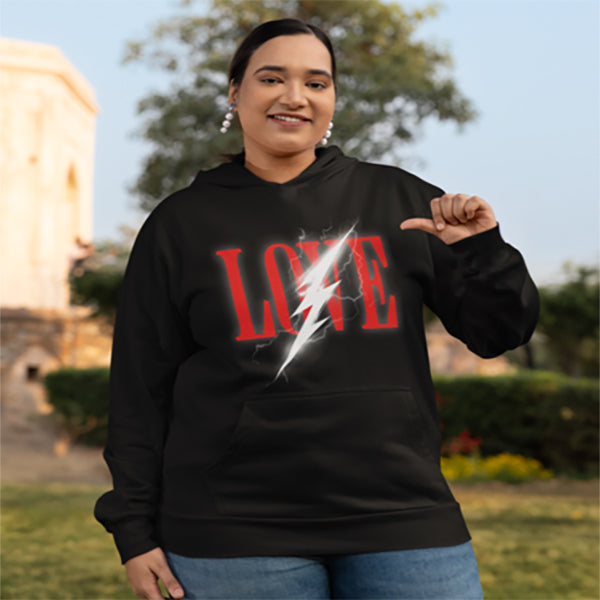 Electric Love Women Hoodie