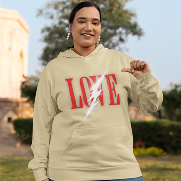 Electric Love Women Hoodie