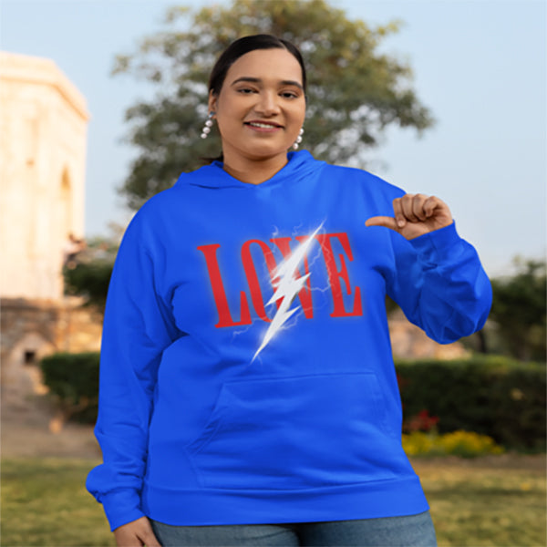 Electric Love Women Hoodie