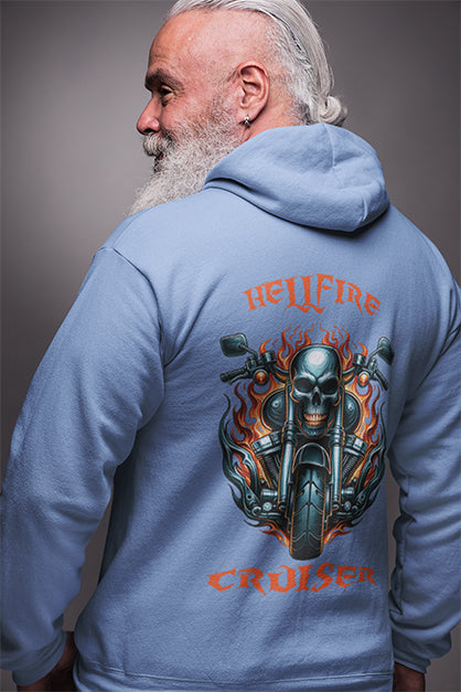 Hellfire Cruiser Biker Hoodie