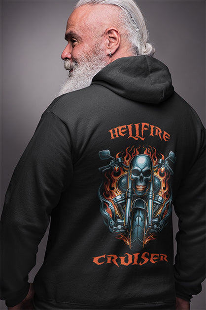Hellfire Cruiser Biker Hoodie