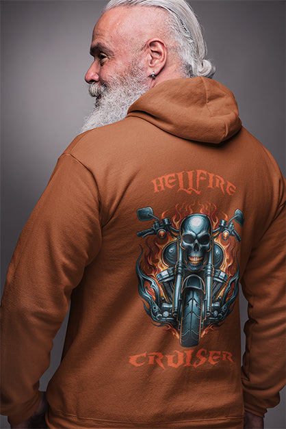 Hellfire Cruiser Biker Hoodie