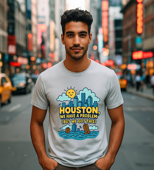 Houston Flood Tribute Unisex T-Shirt – July 2025 Texas Strong Flood