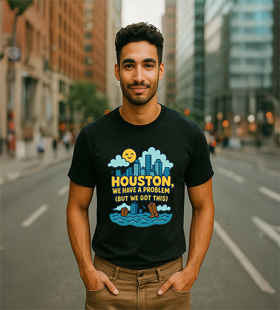 Houston Flood Tribute Unisex T-Shirt – July 2025 Texas Strong Flood