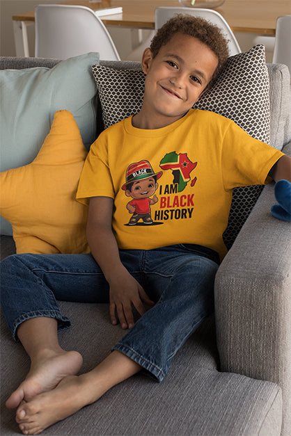 I Am Black History Youth T-Shirt