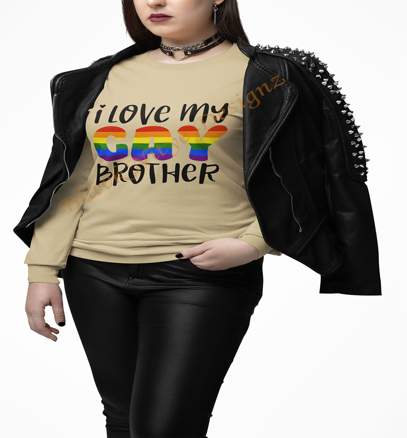 I Love My Gay Brother Women T-Shirt