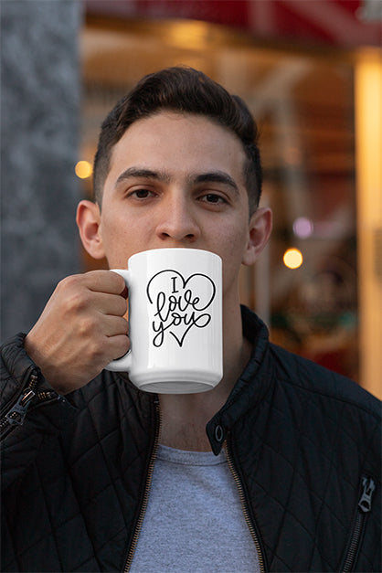 I Love You - Romantic Coffee Mug