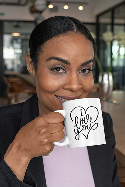 I Love You - Romantic Coffee Mug