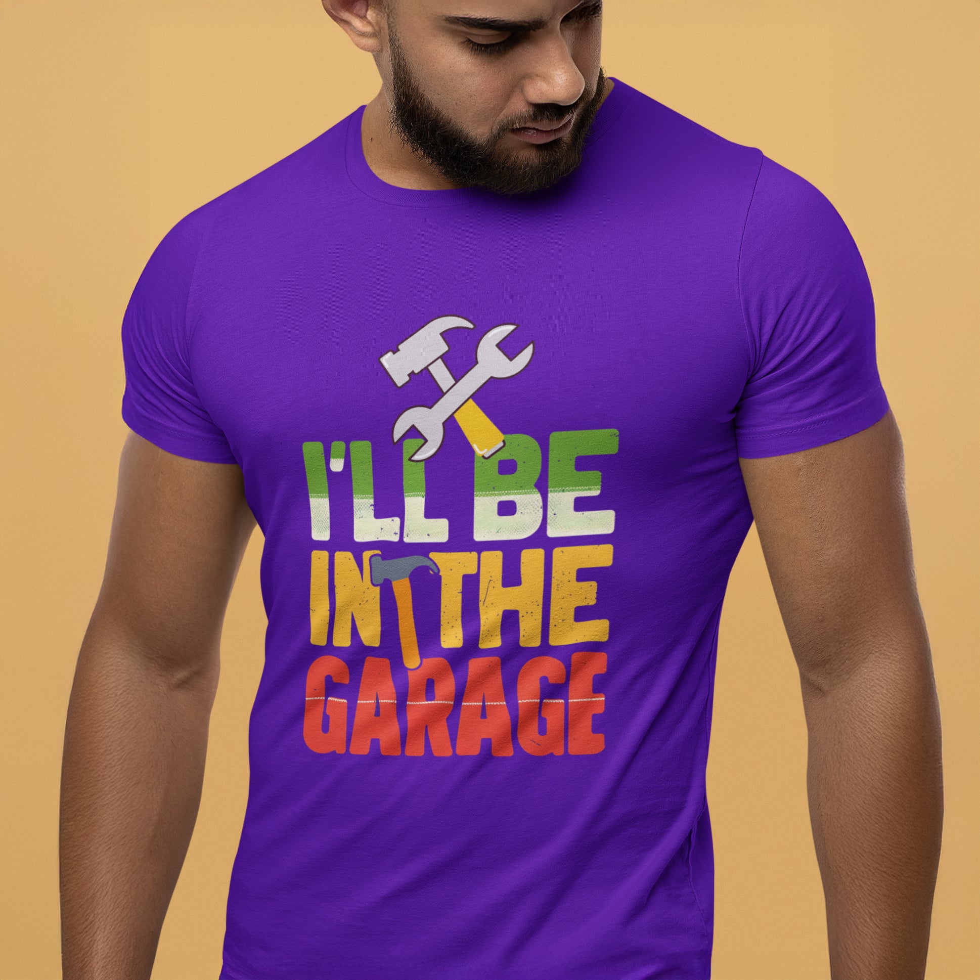 I’ll Be In The Garage Men’s T-Shirt