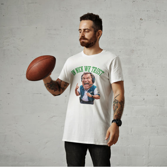 "In Nick We Trust – Because Sirianni’s Got This!" Graphic Meme T-Shirt