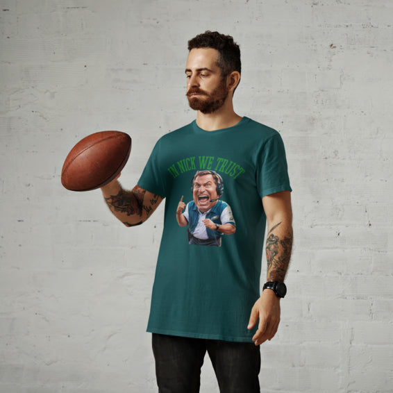 "In Nick We Trust – Because Sirianni’s Got This!" Graphic Meme T-Shirt