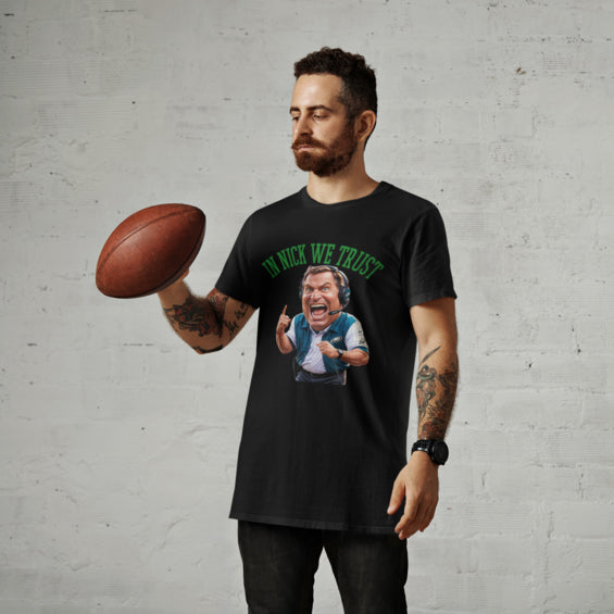 "In Nick We Trust – Because Sirianni’s Got This!" Graphic Meme T-Shirt