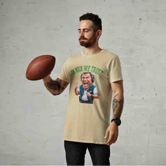 "In Nick We Trust – Because Sirianni’s Got This!" Graphic Meme T-Shirt