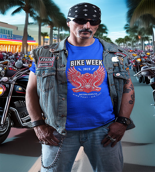 Iron Wings: Ride Fast Die Last Men's Tee