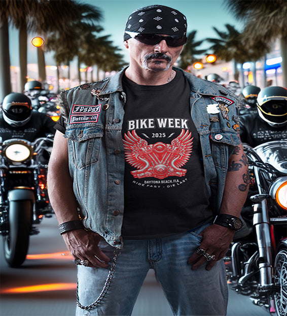 Iron Wings: Ride Fast Die Last Men's Tee