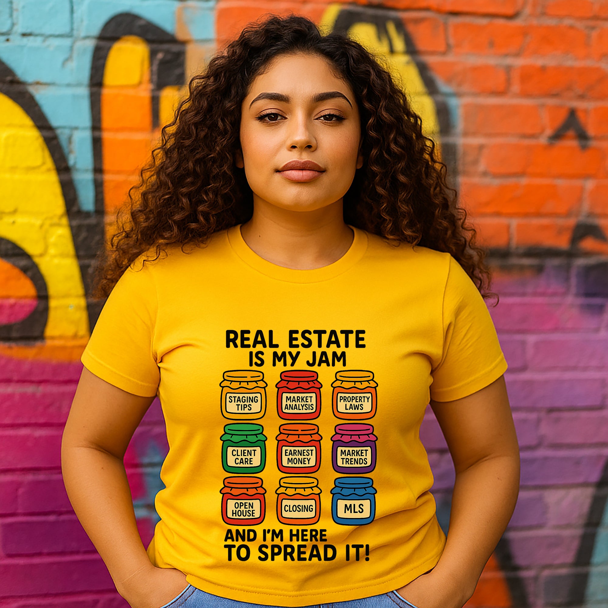 Real Estate Is My Jam Hoodie – Funny Realtor Sweatshirt