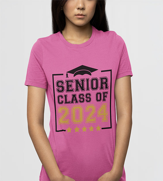 Unisex Senior Class of 2024 Graduation T-Shirt