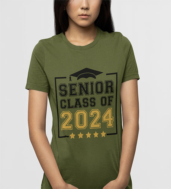 Unisex Senior Class of 2024 Graduation T-Shirt