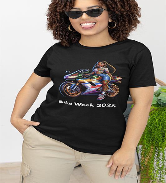 Street Queen: Bike Week 2025 Edition T-Shirt