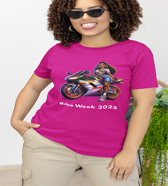 Street Queen: Bike Week 2025 Edition T-Shirt
