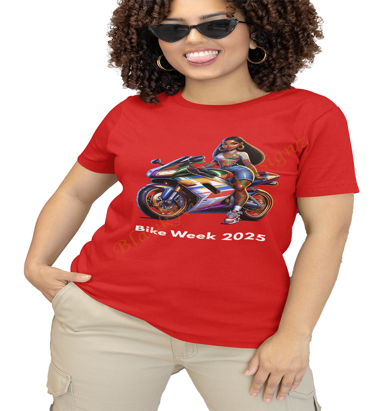Street Queen: Bike Week 2025 Edition T-Shirt