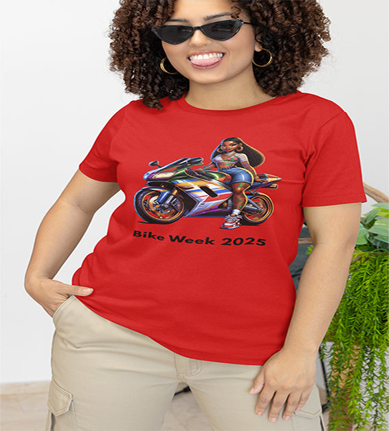 Street Queen: Bike Week 2025 Edition T-Shirt