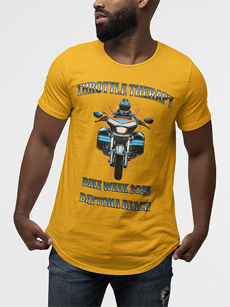 Throttle Therapy | Bike Week Daytona Beach T-Shirt