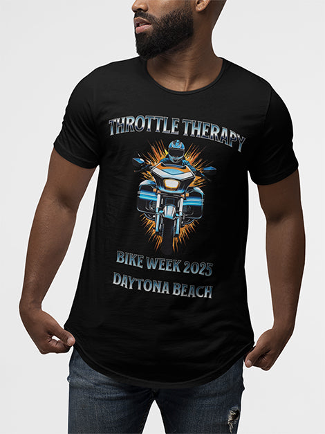 Throttle Therapy | Bike Week Daytona Beach T-Shirt