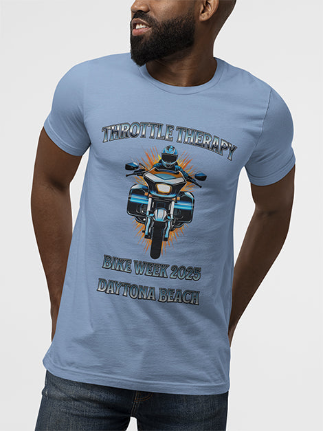 Throttle Therapy | Bike Week Daytona Beach T-Shirt