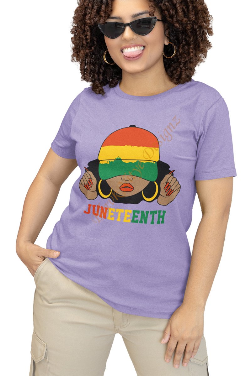 Juneteenth Ladies T-Shirt - BlavkNitye Designz