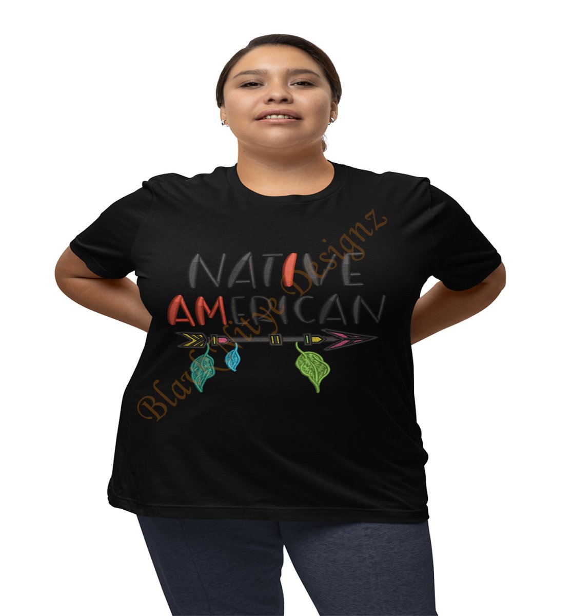 Native American Women Graphic Tee - BlavkNitye Designz